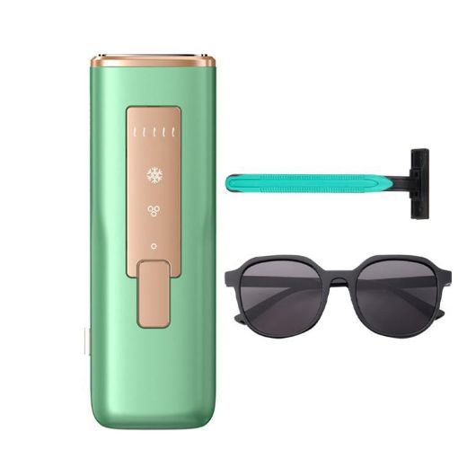 Sapphire Ice Sense Laser Hair Remover, Crystal Green FY-507AL (AU Plug) - 1