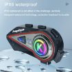 Kuqibao K23S Motorcycle Helmet Bluetooth Earphones with Intercom - 4