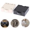White Self-Resetting Cabinet Door Light Switch for Wardrobe - 2