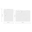 12" Partially Erasable Magnetic LCD Writing & Drawing Board - 3