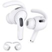 AhaStyle PT189 Silicone Ear Hooks for AirPods Pro 2, White, Small - 1