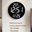 11.6-Inch Multi-Functional Wall Clock with Remote Control - 5