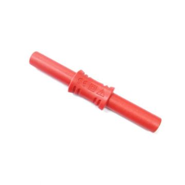 Red 4mm Banana Adapter Multimeter Extension Straight Connector - 1