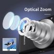 4K HD Digital Camera 6X Optical Zoom 3" IPS Screen 32G (White) - 5