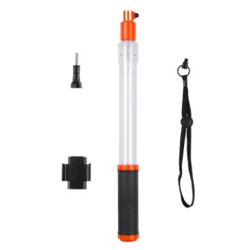 Waterproof Selfie Stick for GoPro HERO/DJI Osmo & More (Transparent) - 1