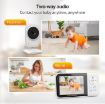 3.2" LCD Wireless Baby Monitor 2-Way Audio Night Vision Camera - 6