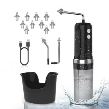 XE-06 Multifunctional Electric Ear Cleaner & Flusher (Black) - 1