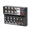 Q48 8 Channel Audio Mixer Console with Digital Reverberator Effects - 2