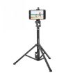 YUNTENG 1688L Selfie Stick Tripod with Bluetooth Remote, 16.5-77 Inch - 3