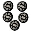 5pcs SUITU ST-6671 Car Vacuum Cleaner HEPA Filters - 1