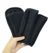 Black Nylon Baby Stroller Seat Belt Shoulder Guard, 3pcs/Set - 3