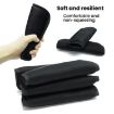 Black Nylon Baby Stroller Seat Belt Shoulder Guard, 3pcs/Set - 4