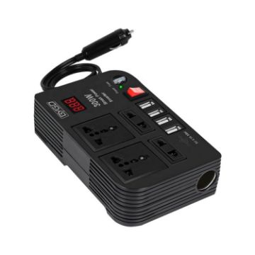 300W Car Inverter DC 12V to AC 220V USB Charging Adapter E8982 - 1