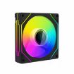 Prism 4RRO ARGB Sync PWM Quiet 12cm Computer Case Fan - Black Frame - 1