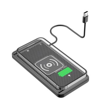 Wireless Fast Charger Pad, Cuttable, 0.3m Short USB Line - 1