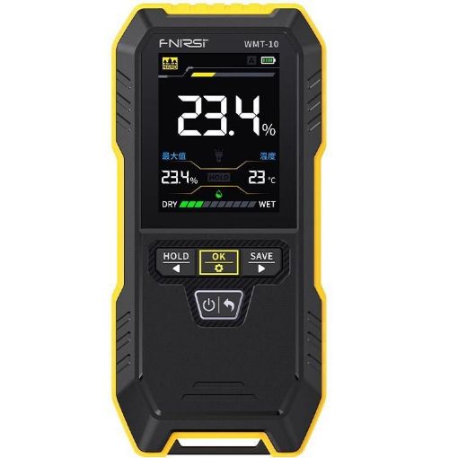 FNIRSI WMT-10 Wood Moisture & Wall Surface Humidity Tester - 1