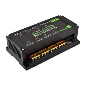 Waveshare Modbus RTU Rail-Mounted 8-Way RS485 30A Relay Module - 1