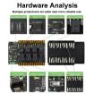 Waveshare Modbus RTU Rail-Mounted 8-Way RS485 30A Relay Module - 5