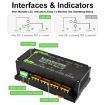 Waveshare Modbus RTU Rail-Mounted 8-Way RS485 30A Relay Module - 6