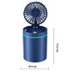 F98 Plug-in Green Fan Humidifier with Lights for Desk or Bedroom - 3