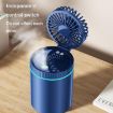 F98 Plug-in Green Fan Humidifier with Lights for Desk or Bedroom - 6