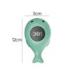 Cartoon Whale LED Screen Smart Baby Bath Thermometer IPX7 Green - 2