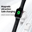 Apple Watch 1-10/SE Magnetic Wireless Portable Charger (White) - 6