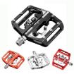 RACEWORK M215 Bicycle Titanium-color Aluminum SPD Clipless Pedal - 2