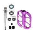 RACEWORK D029 CNC Anti-slip Triple Bearing Bike Pedals (Purple) - 4