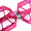 RACEWORK D029 CNC Anti-slip Triple Bearing Bike Pedals (Purple) - 6