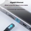 Aluminum 9-in-1 Hub Laptop Stand with PD Fast Charging & LAN Dock - 6