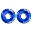 ZTTO 2pcs M19 Blue Bicycle Aluminum Crank Cover Screws - 1