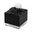 Moonfall Black Humidifier Aroma Diffuser w/ Night Light, Large Fog - 1