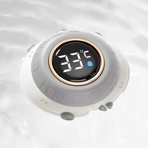 IPX9 Waterproof LED Baby Bath Thermometer (Space UFO) - 1