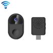 ML18 Mini Smart Video Doorbell, Ultra Wide Angle, 2-Way Voice, Black - 1