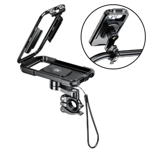 Kewig M18L-QD Waterproof Quick Release Phone Holder for Bikes/Motorcycles - 1