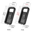Kewig M18L-A2 Wireless Charging Rearview Mirror Phone Holder - 2