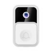 ML19 Wireless Smart Video Doorbell, 90 Wide Angle (White) - 2