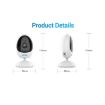 ESCAM QF006 3MP HD PTZ IP Camera, EU Plug, Night Vision, AI Detection - 2