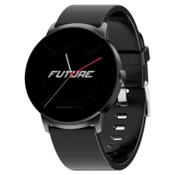 KS02 1.32" Smart Watch with Glucose, Pressure & Oxygen Detection (Black) - 1