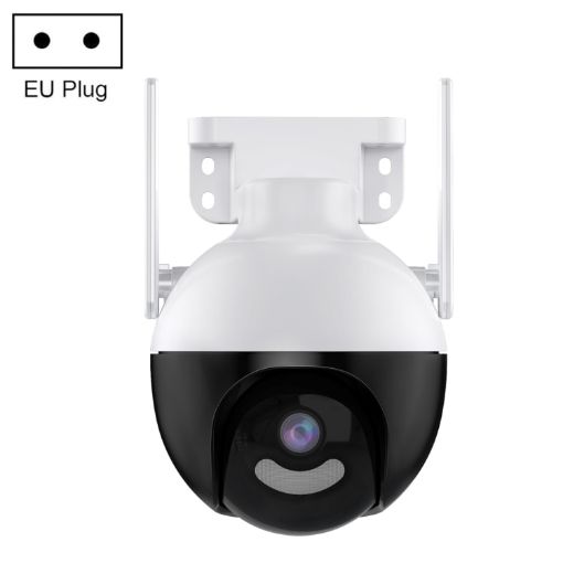 A18 8MP HD WiFi Smart Surveillance Camera, EU Plug - 1