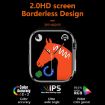 WS8 Plus 2" IPS Smart Watch, IP68, Heart Rate, Sports Modes, Gold+Orange - 4