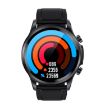 E400 Smart Watch 1.39" HD Round Screen, ECG, Blood Sugar, Black Leather - 2