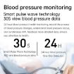 E400 Smart Watch 1.39" HD Round Screen, ECG, Blood Sugar, Black Leather - 5
