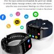 E500 1.83" HD Smart Watch ECG Monitoring & Blood Sugar, Black - 6