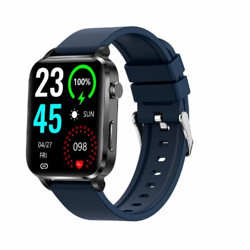 F100 Smart Watch 1.7" HD Screen with Temperature & Oxygen Monitor - 1