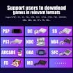 ANBERNIC RG353P Handheld Console 3.5" Android Linux 16G+64G Black - 6