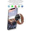 Ochstin 5HK3 Plus 1.36" Bluetooth Smart Watch, Black Silicone Strap - 5