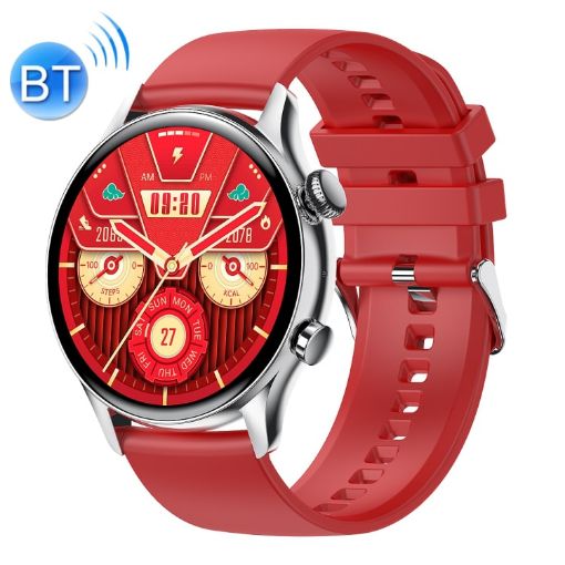 Ochstin 5HK8 Pro Smart Watch, 1.36" Screen, Blood Monitoring, Silver - 1