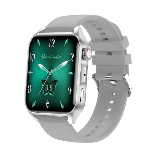 Ochstin 5HK28 Grey Smart Watch with Bluetooth Call & SpO2 Monitoring - 1